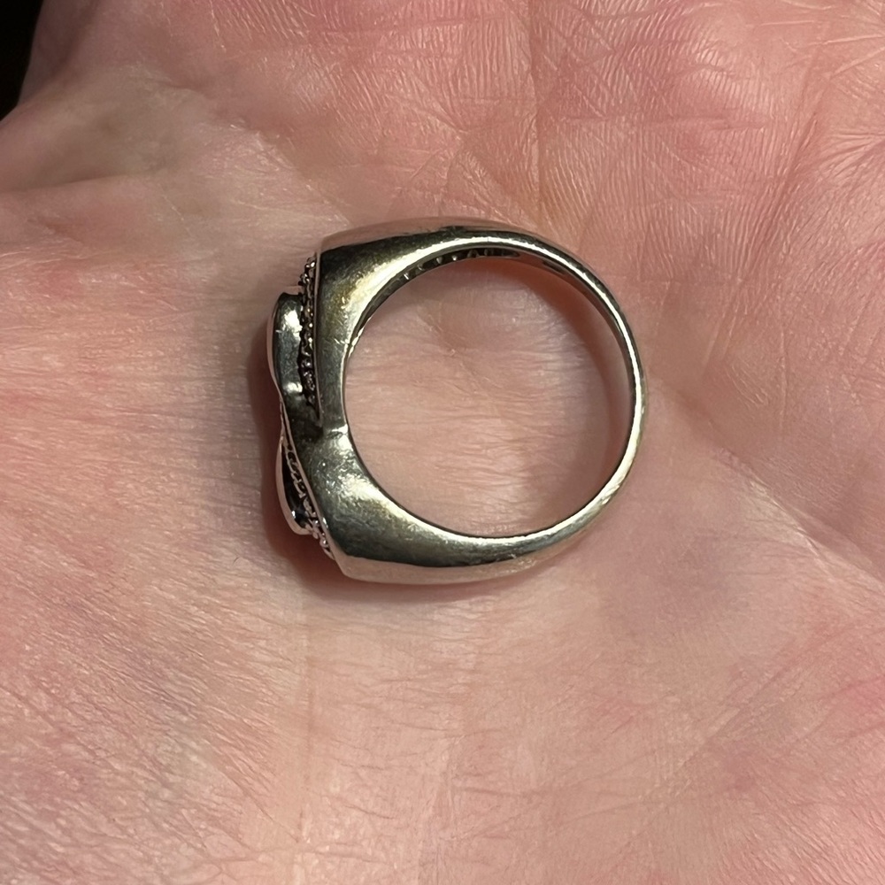 Sterling Silver Infinity Ring - Picture 5 of 11